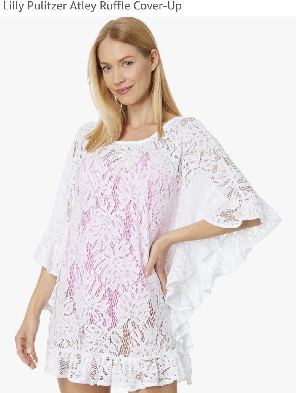 Lk NEW LILLY PULITZER Atley SWIM COVER UP L/XL